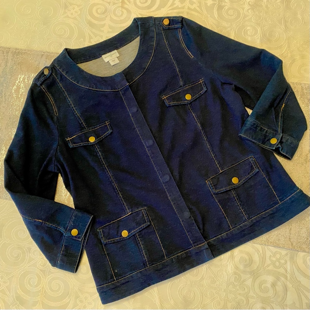 Vintage Jaclyn Smith denim jacket EUC